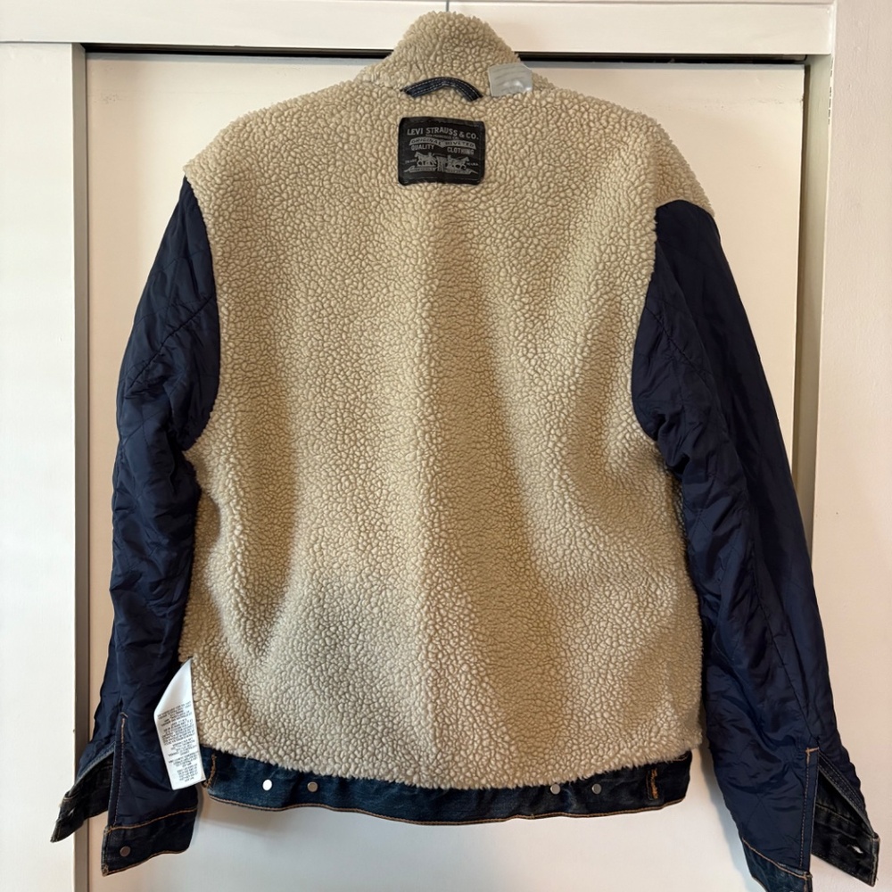 Levi's Sherpa Lined Denim Jacket - image 5